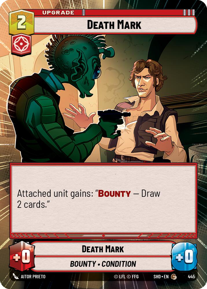 Death Mark, Shadows of the Galaxy Card Art