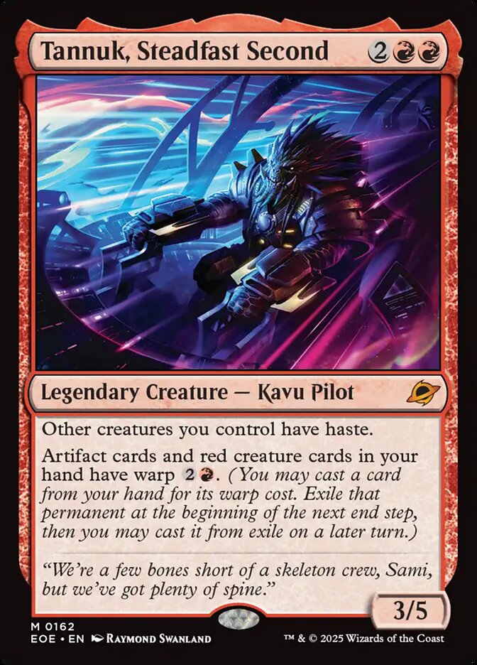 Tannuk, Steadfast Second, Edge of eternities Card Art