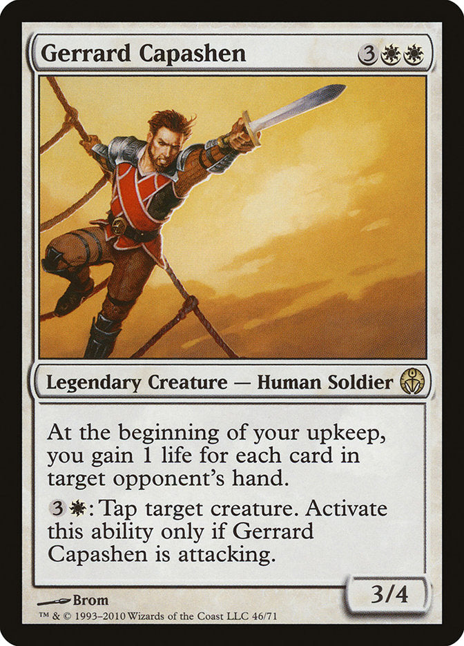 Gerrard Capashen, Duel Decks: Phyrexia Vs. The Coalition Card Art