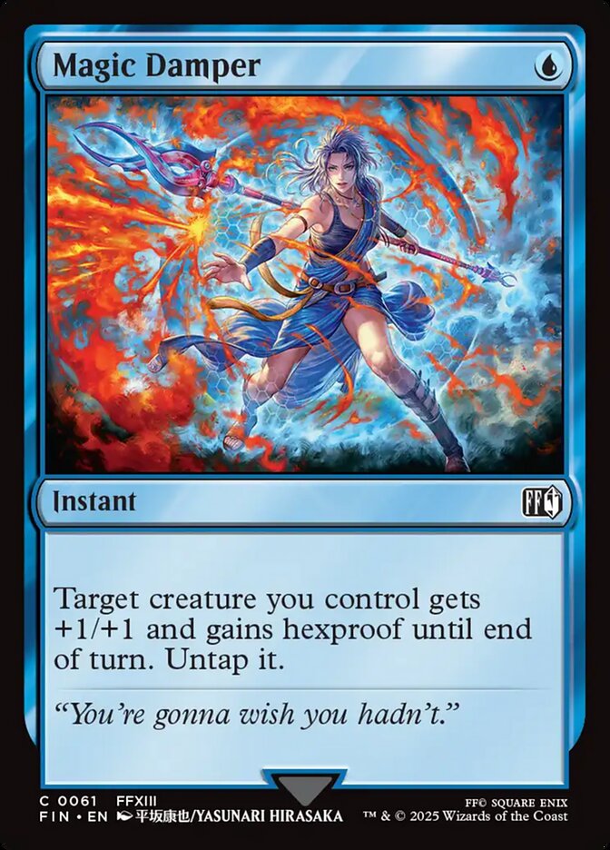 Magic Damper, Final fantasy Card Art