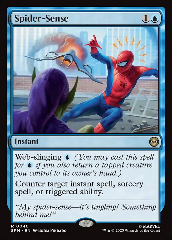 Spider-Sense, Marvel'S Spider-Man Card Art