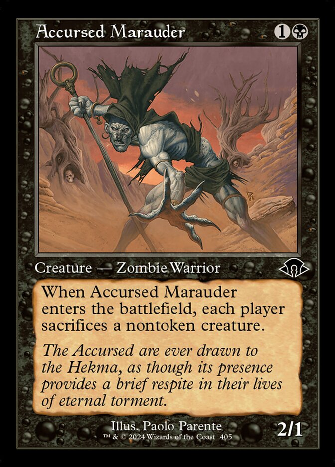 Accursed Marauder, Modern Horizons 3 Card Art