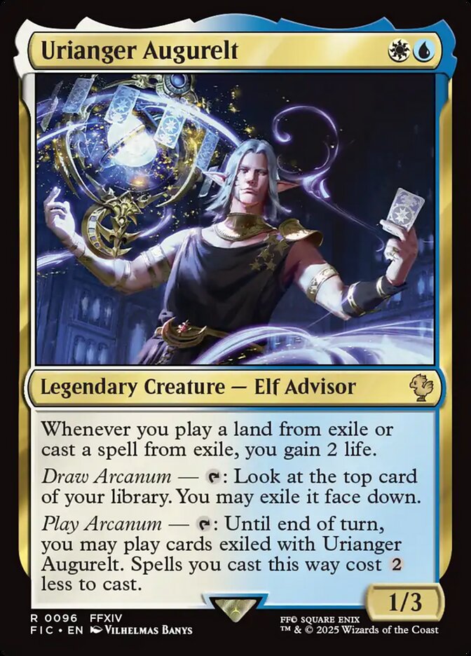 Urianger Augurelt, Final fantasy commander Card Art