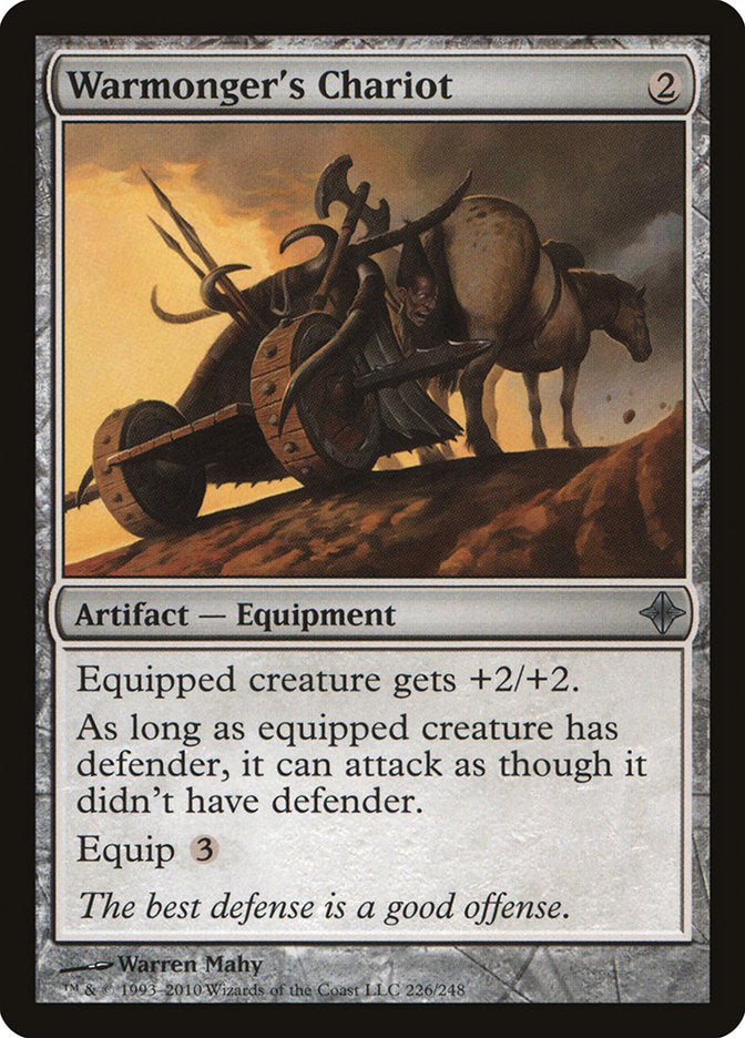 Warmonger's Chariot, Rise of the eldrazi Card Art