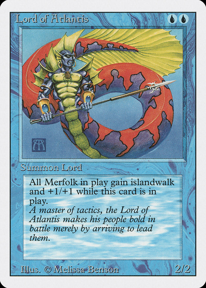 Lord of Atlantis, Revised edition Card Art
