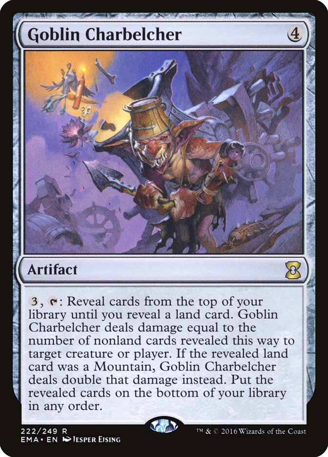 Goblin Charbelcher, Eternal Masters Card Art