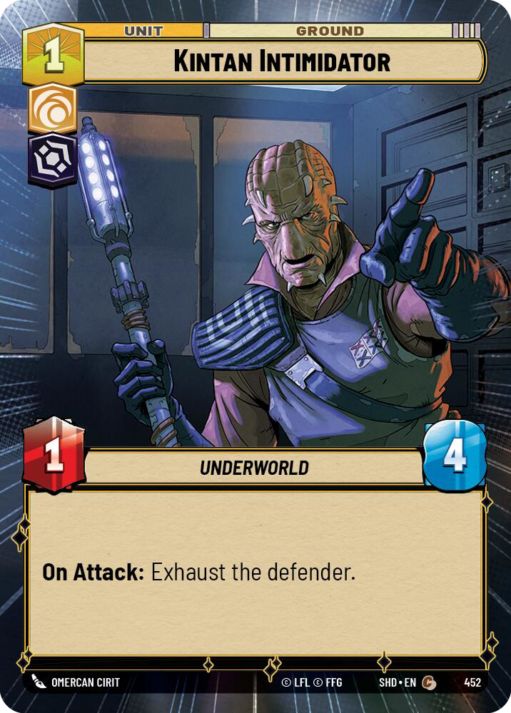 Kintan Intimidator - Hyperspace Foil
