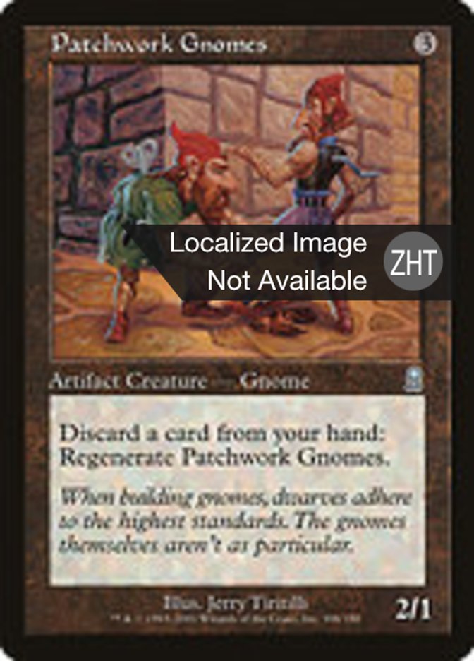 Patchwork Gnomes, Odyssey Card Art