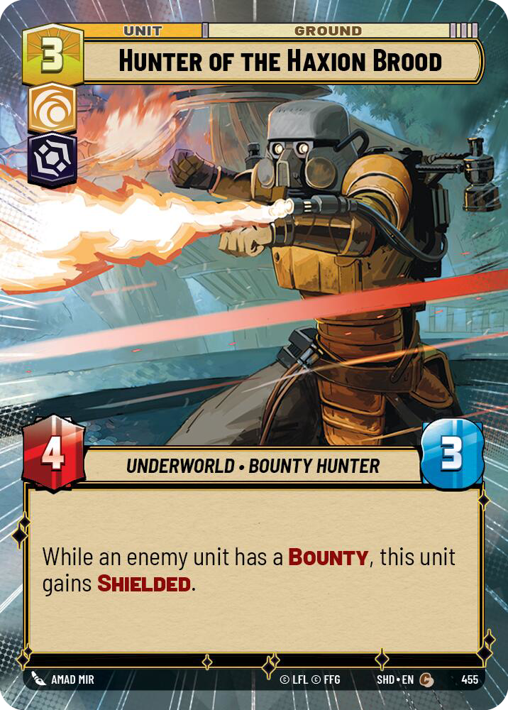 Hunter of the Haxion Brood - Hyperspace Foil