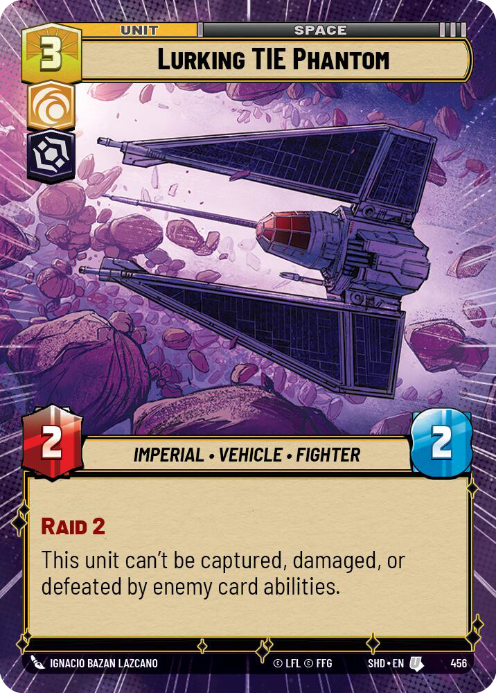 Lurking TIE Phantom - Hyperspace
