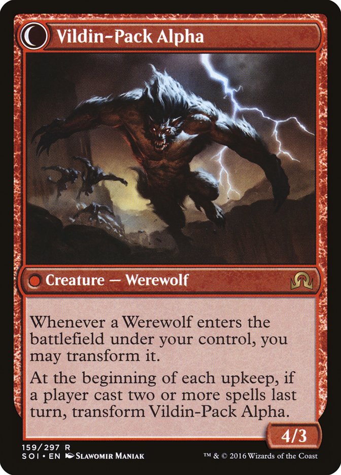 Geier Reach Bandit // Vildin-Pack Alpha, Shadows over innistrad Card Art