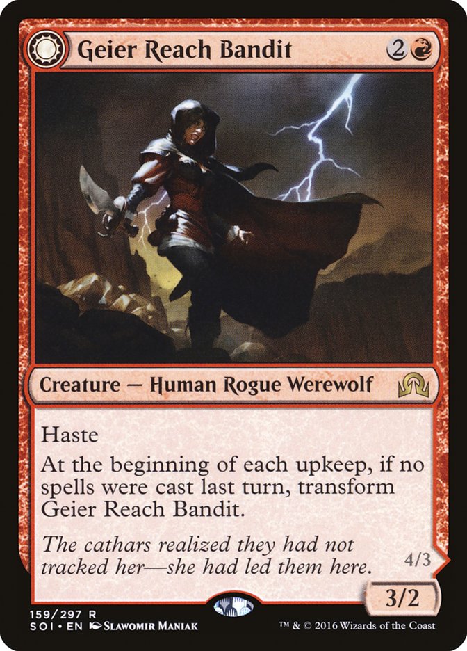 Geier Reach Bandit // Vildin-Pack Alpha, Shadows over innistrad Card Art