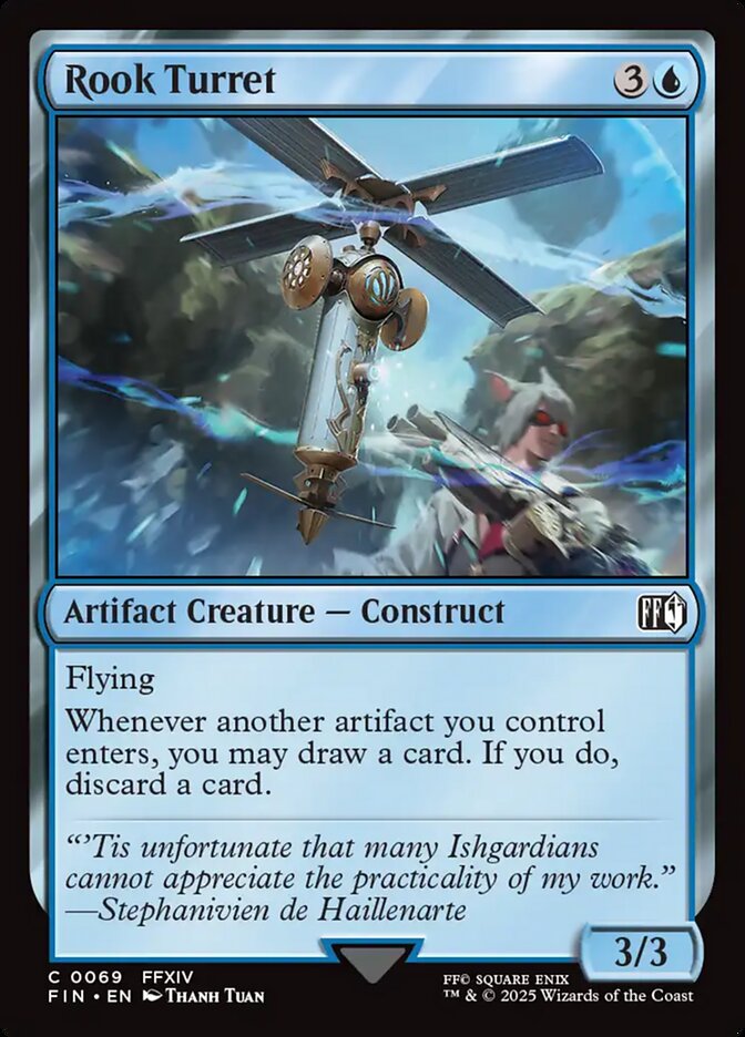 Rook Turret, Final fantasy Card Art