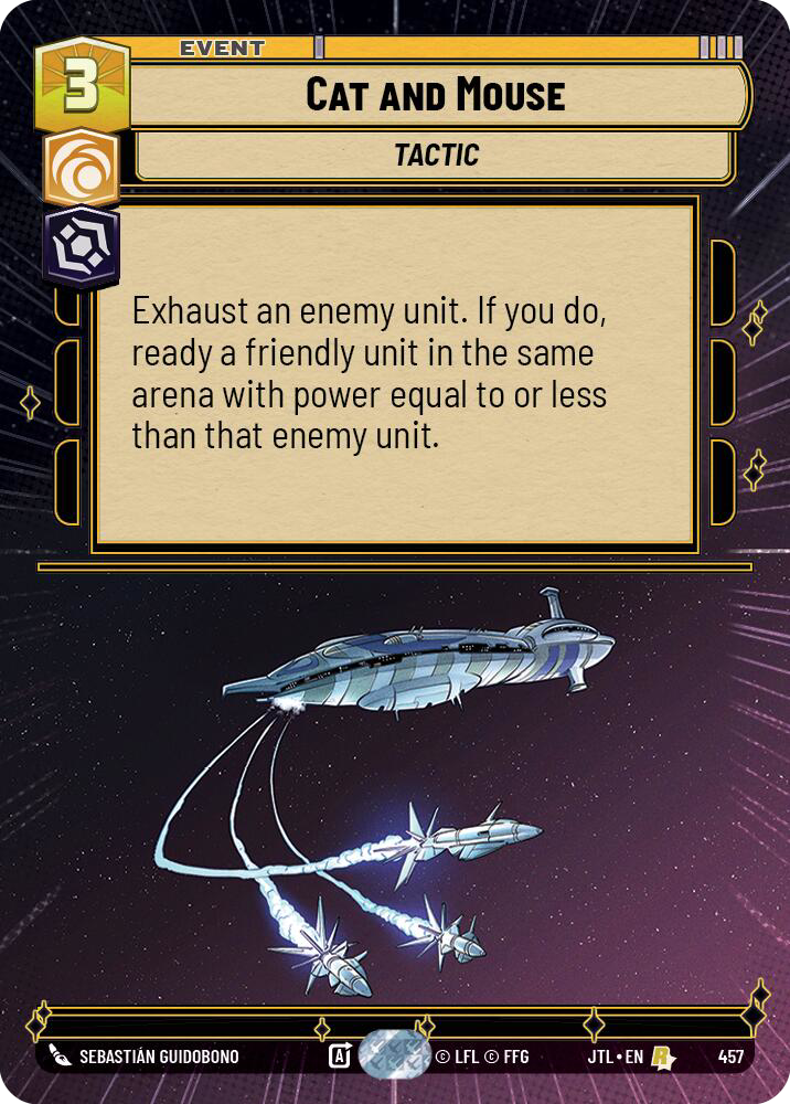 Cat and Mouse, Jump to Lightspeed Card Art