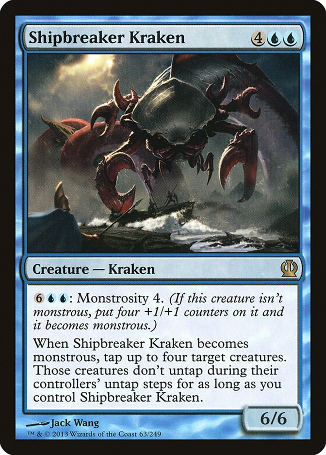 Shipbreaker Kraken, Theros Card Art