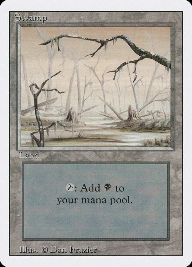 Swamp, Revised edition Card Art