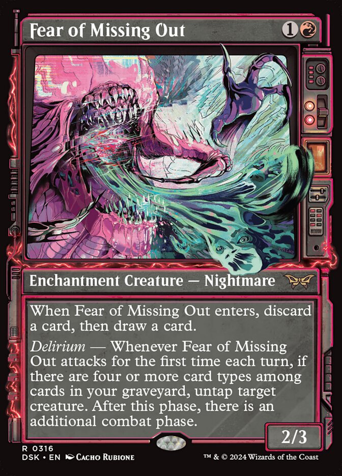 Fear of Missing Out - Foil