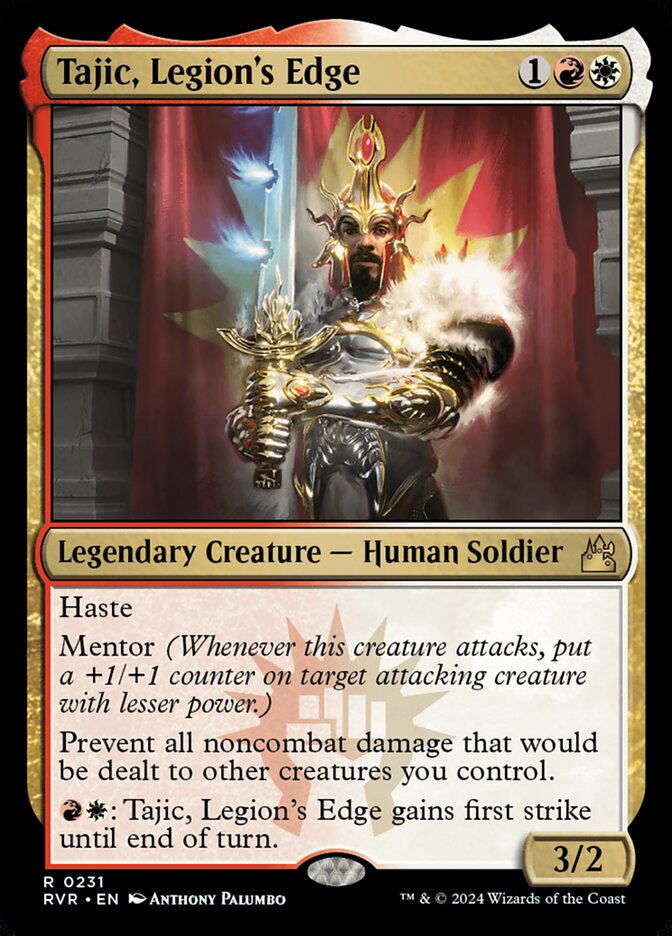 Tajic, Legion's Edge, Ravnica remastered Card Art