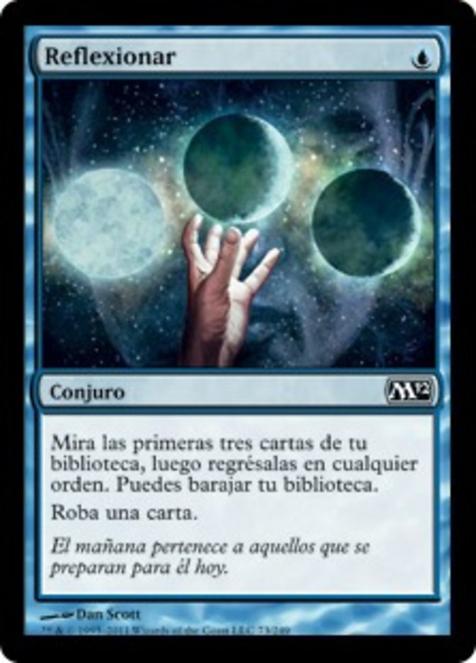 Ponder, Magic 2012 Card Art