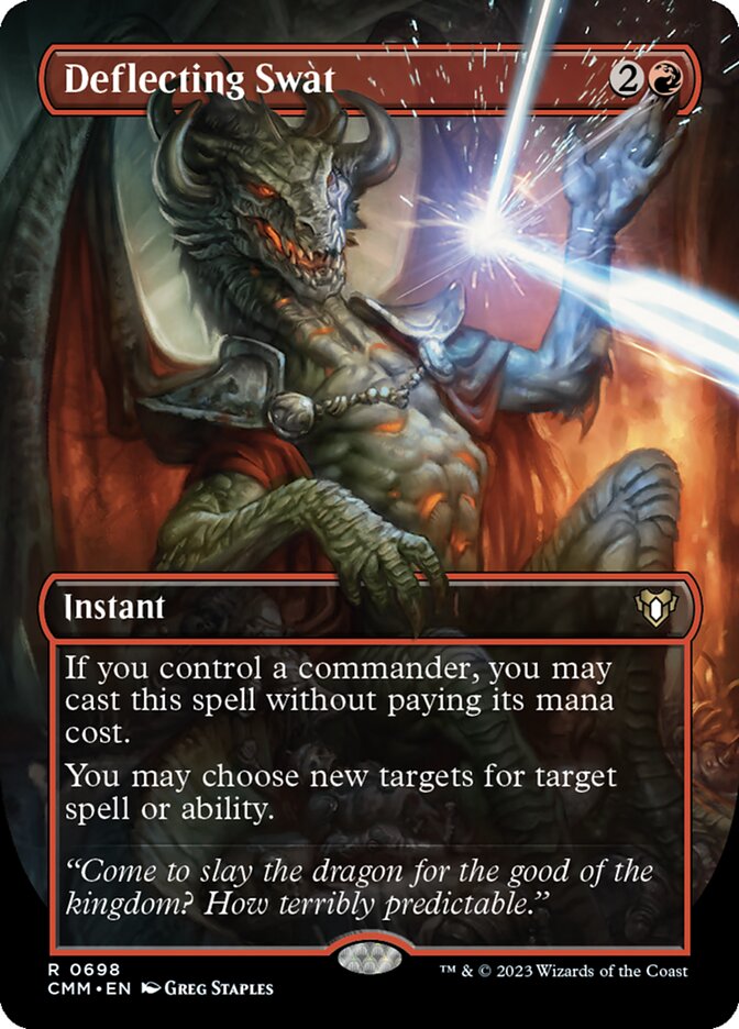 Deflecting Swat - Foil