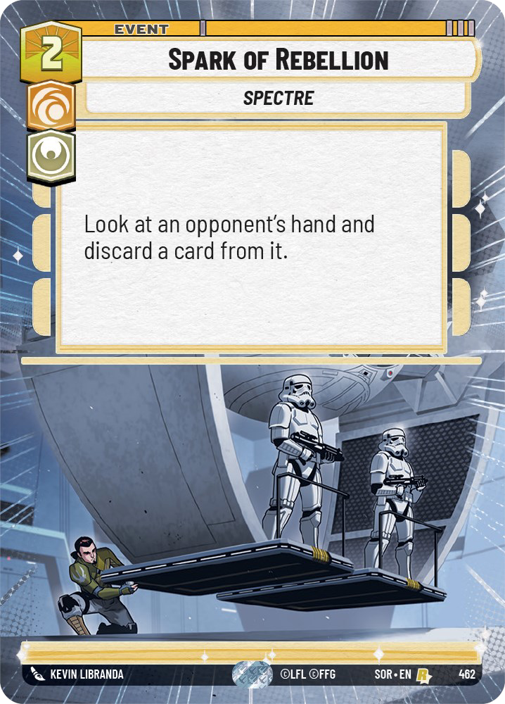 Spark of Rebellion, Spark of Rebellion Card Art