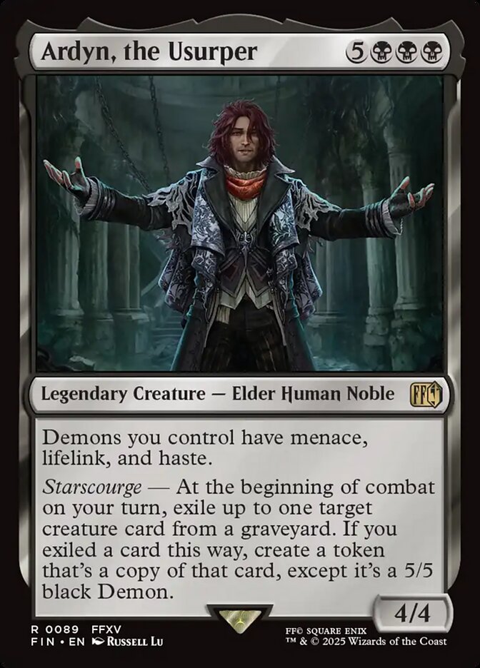 Ardyn, the Usurper, Final fantasy Card Art