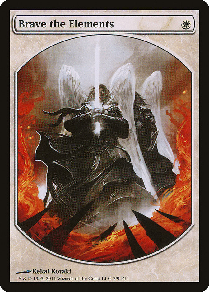 Brave the Elements, Magic Player Rewards 2011 Card Art