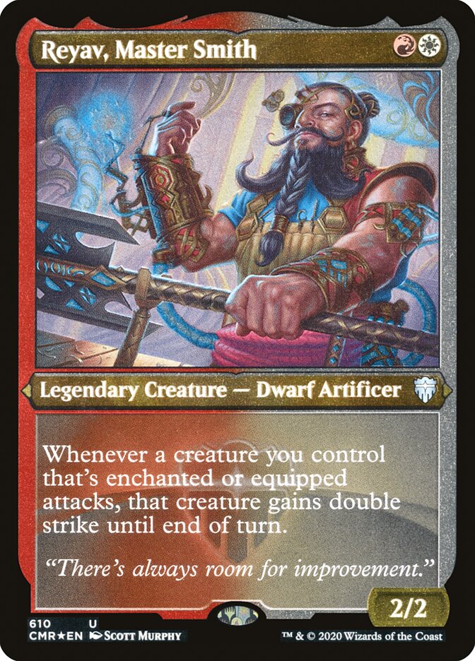 Reyav, Master Smith, Commander legends Card Art