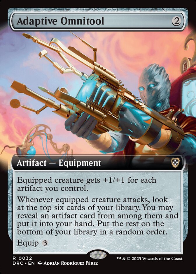 Adaptive Omnitool, Aetherdrift Commander Card Art