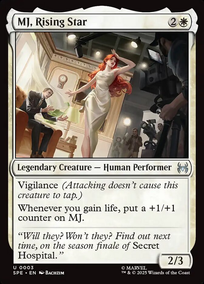 MJ, Rising Star, Marvel'S Spider-Man Eternal Card Art
