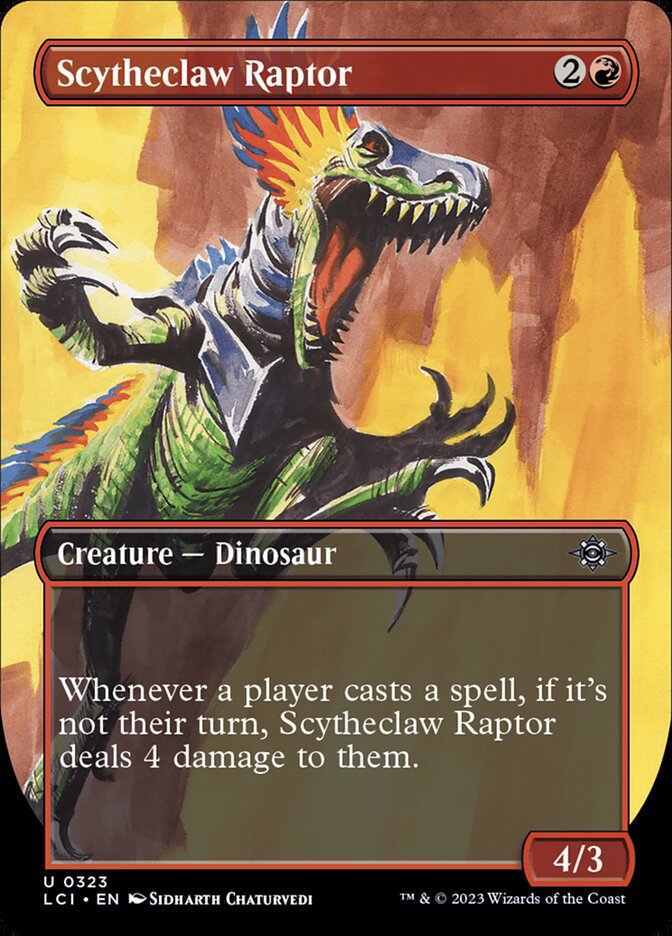 Scytheclaw Raptor, The Lost Caverns Of Ixalan Card Art