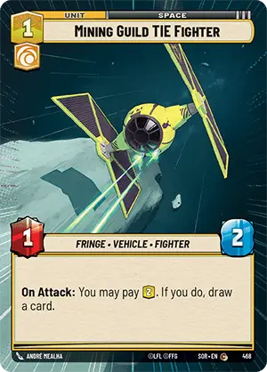 Mining Guild TIE Fighter - Hyperspace