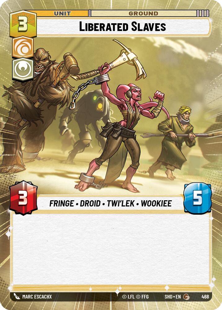 Liberated Slaves - Hyperspace Foil