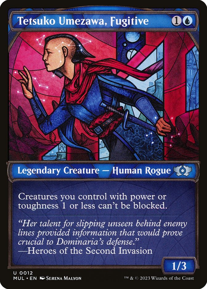 Tetsuko Umezawa, Fugitive, Multiverse Legends Card Art