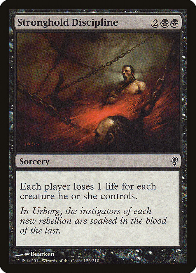 Stronghold Discipline, Conspiracy Card Art