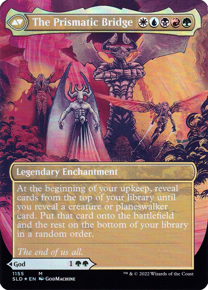 Esika, God of the Tree // The Prismatic Bridge, Secret Lair Drop Card Art
