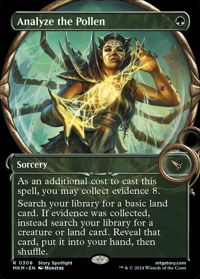 Analyze the Pollen, Murders At Karlov Manor Card Art