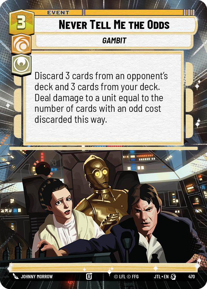 Never Tell Me the Odds, Jump to Lightspeed Card Art