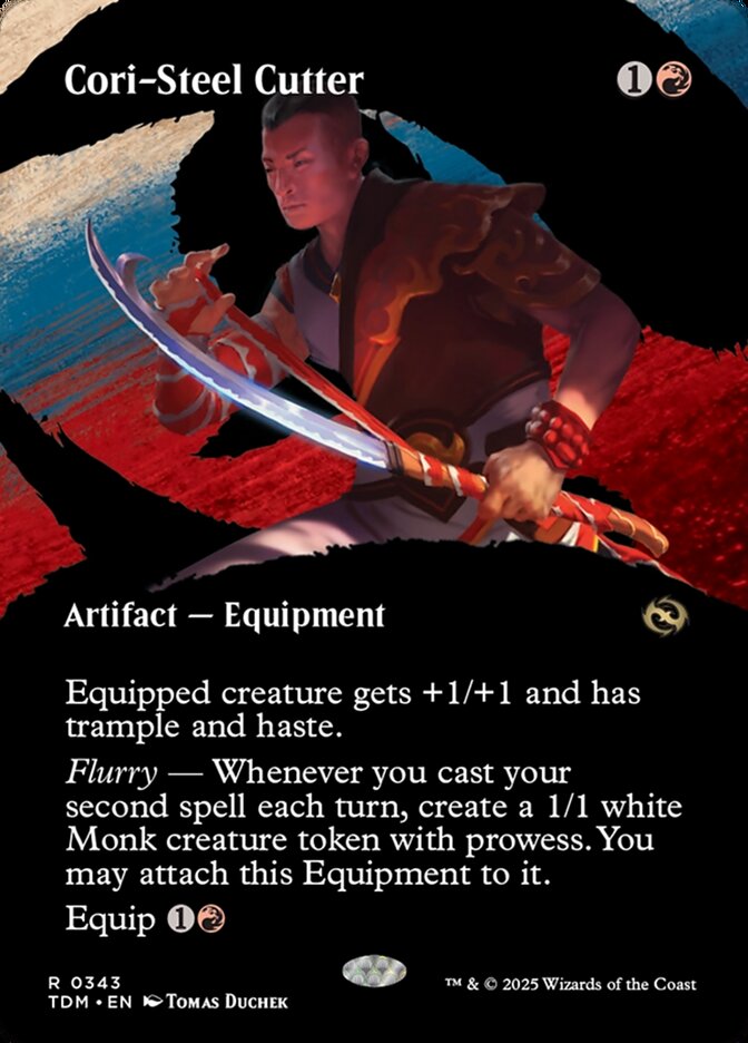 Cori-Steel Cutter, Tarkir: dragonstorm Card Art