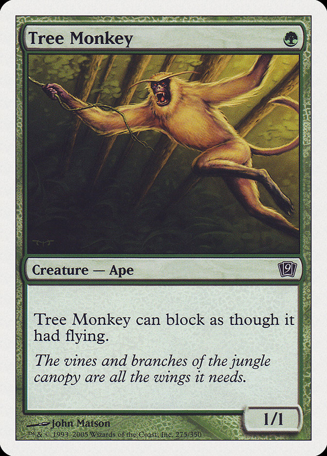 Tree Monkey, Ninth Edition Card Art