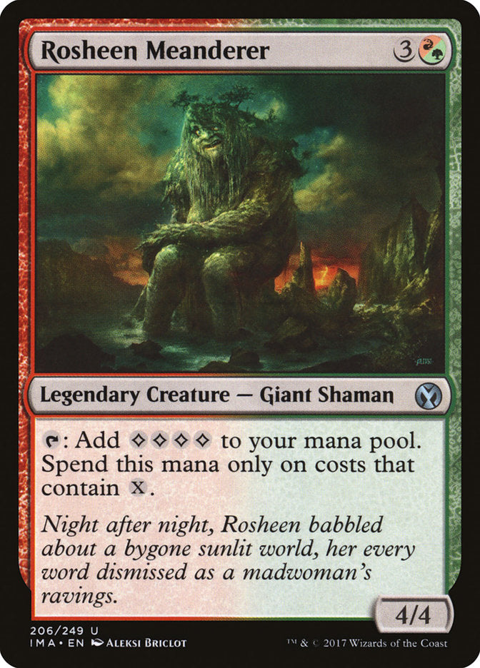 Rosheen Meanderer, Iconic Masters Card Art
