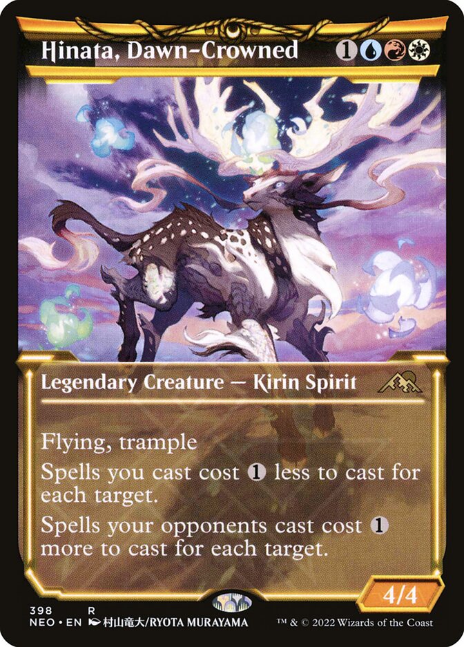 Hinata, Dawn-Crowned, Kamigawa: Neon Dynasty Card Art