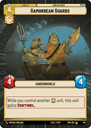 Gamorrean Guards - Hyperspace Foil