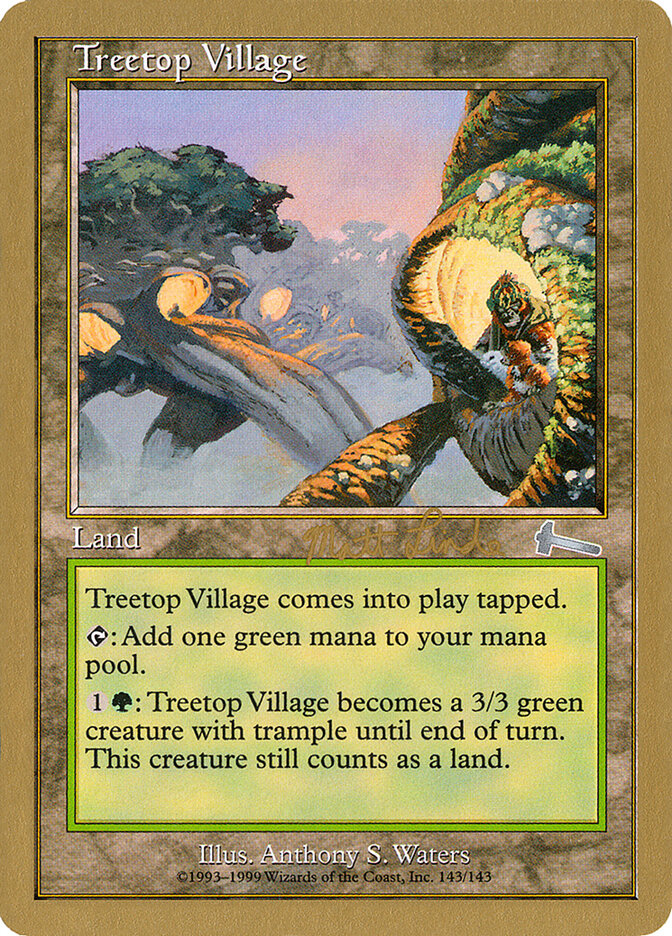 Treetop Village, World Championship Decks 1999 Card Art