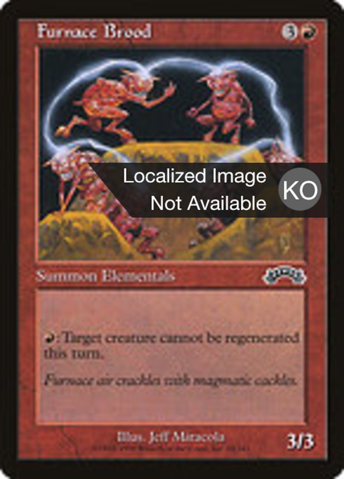Furnace Brood, Exodus Card Art