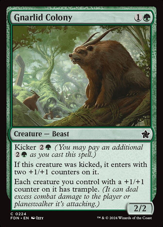 Gnarlid Colony, Foundations Card Art