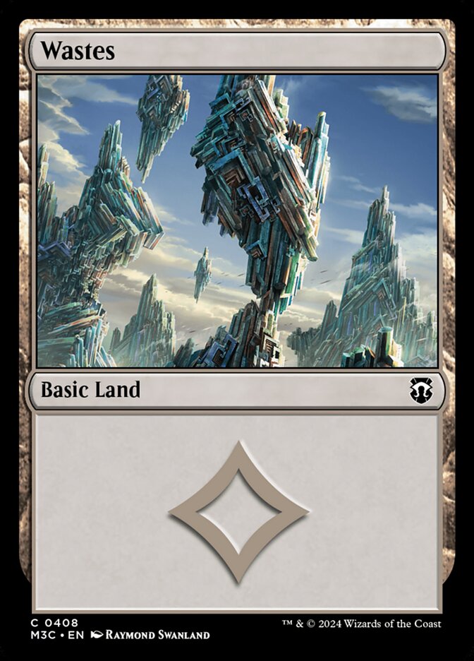Wastes, Modern Horizons 3 Commander Card Art