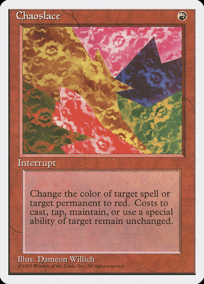 Chaoslace, Fourth Edition Card Art