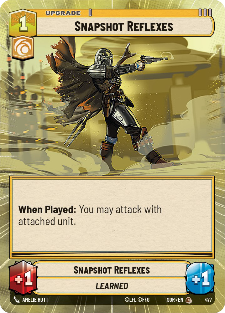 Snapshot Reflexes, Spark of Rebellion Card Art