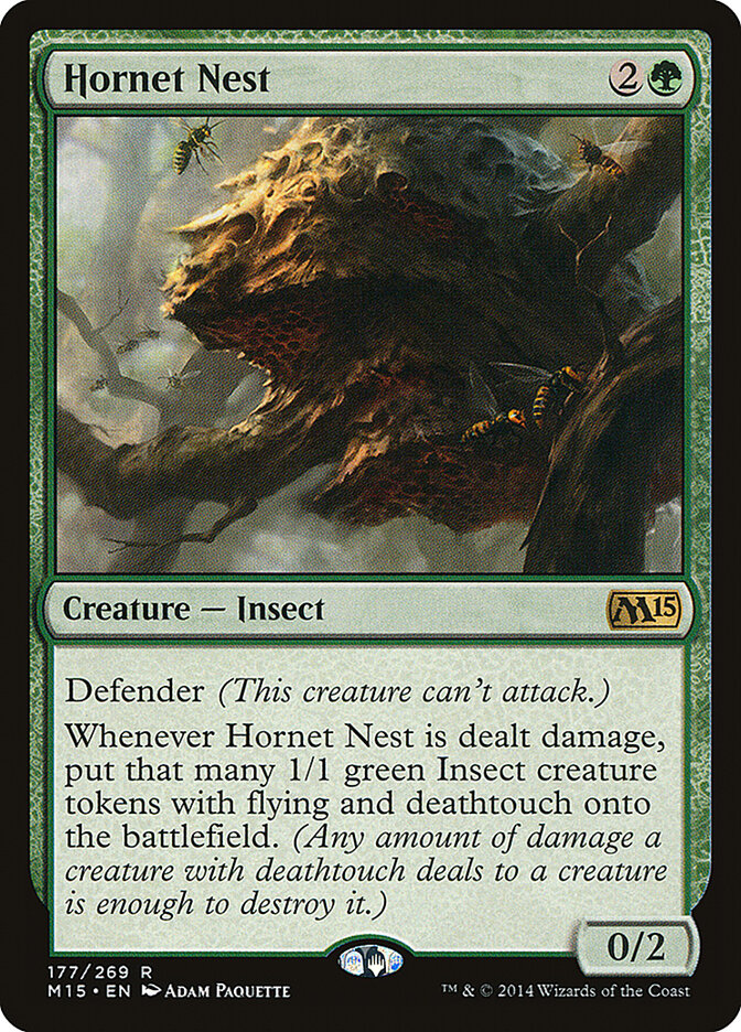 Hornet Nest, Magic 2015 Card Art